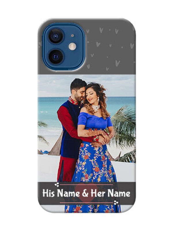 Custom iPhone 12 Mini Mobile Covers: Buy Love Design with Photo Online