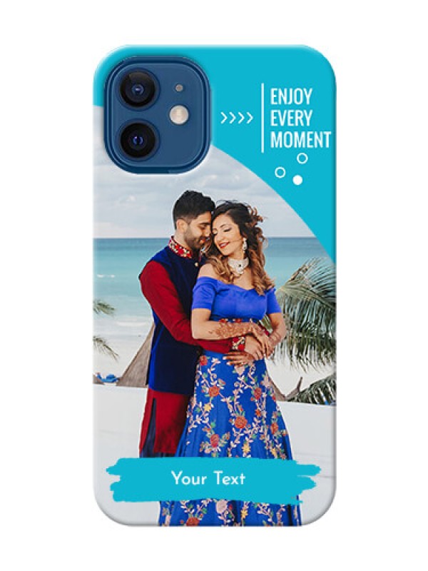 Custom iPhone 12 Mini Personalized Phone Covers: Happy Moment Design