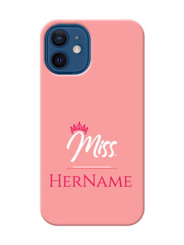 Custom iPhone 12 Mini Custom Phone Case Mrs with Name
