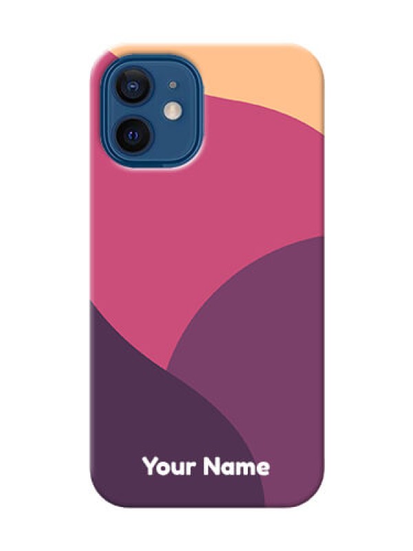 Custom iPhone 12 Mini Custom Phone Covers: Mixed Multi-colour abstract art Design