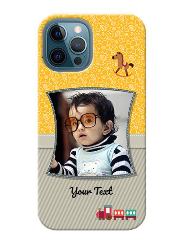 Custom iPhone 12 Pro Max Mobile Cases Online: Baby Picture Upload Design