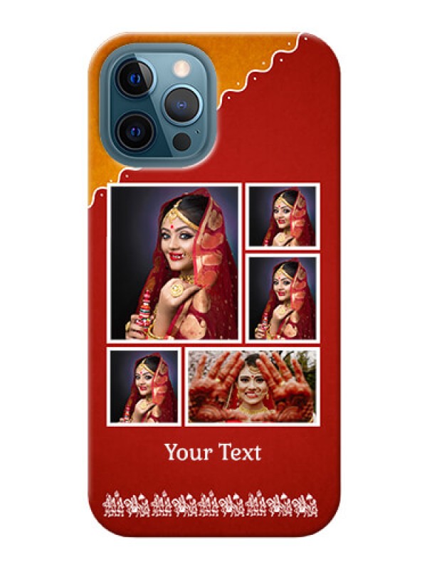 Custom iPhone 12 Pro Max customized phone cases: Wedding Pic Upload Design