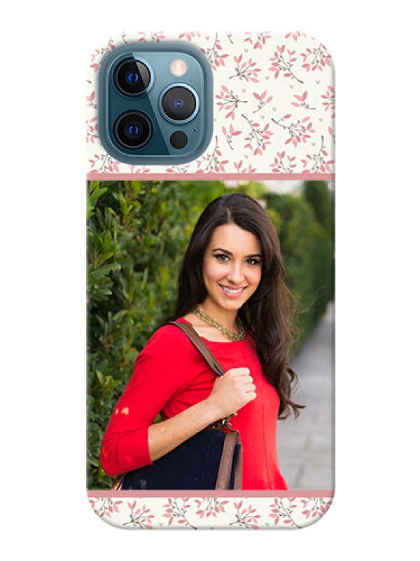 Custom iPhone 12 Pro Max Back Covers: Premium Floral Design
