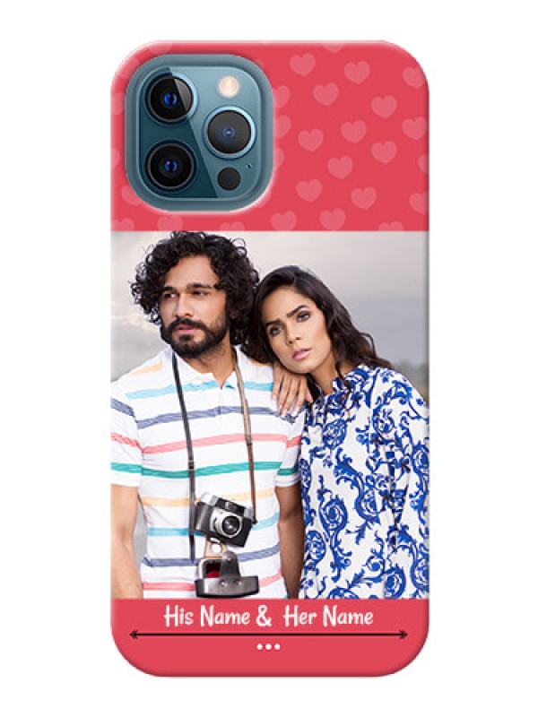 Custom iPhone 12 Pro Max Mobile Cases: Simple Love Design