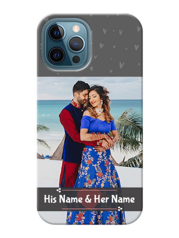 Custom iPhone 12 Pro Max Mobile Covers: Buy Love Design with Photo Online
