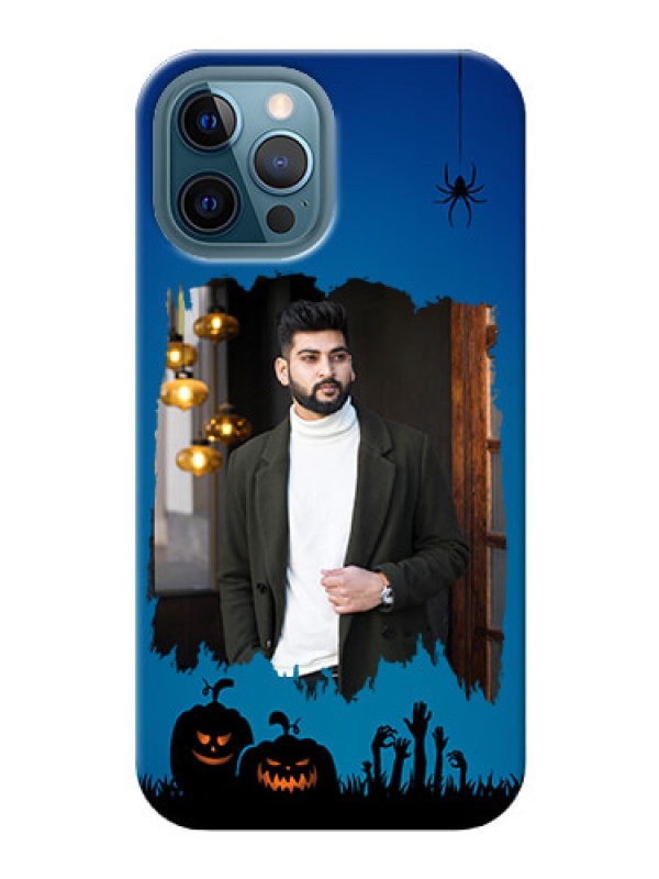 Custom iPhone 12 Pro Max mobile cases online with pro Halloween design 