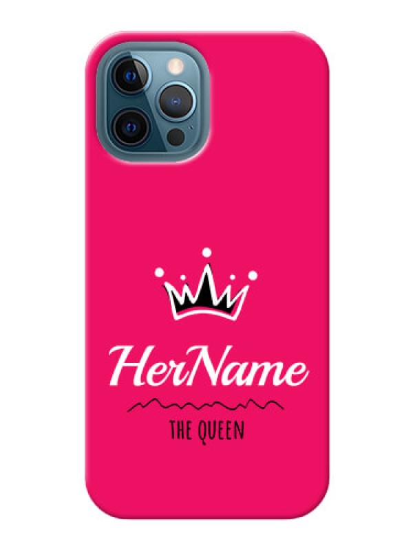 Custom iPhone 12 Pro Max Queen Phone Case with Name