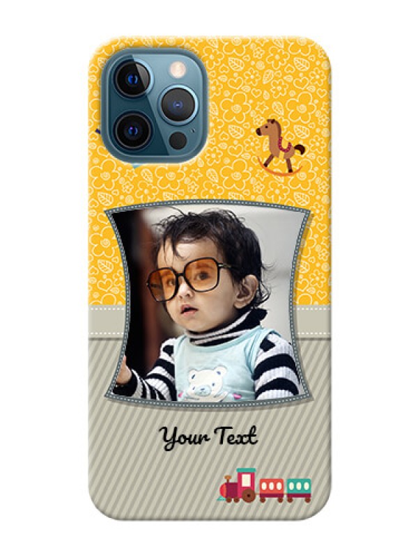 Custom iPhone 12 Pro Mobile Cases Online: Baby Picture Upload Design