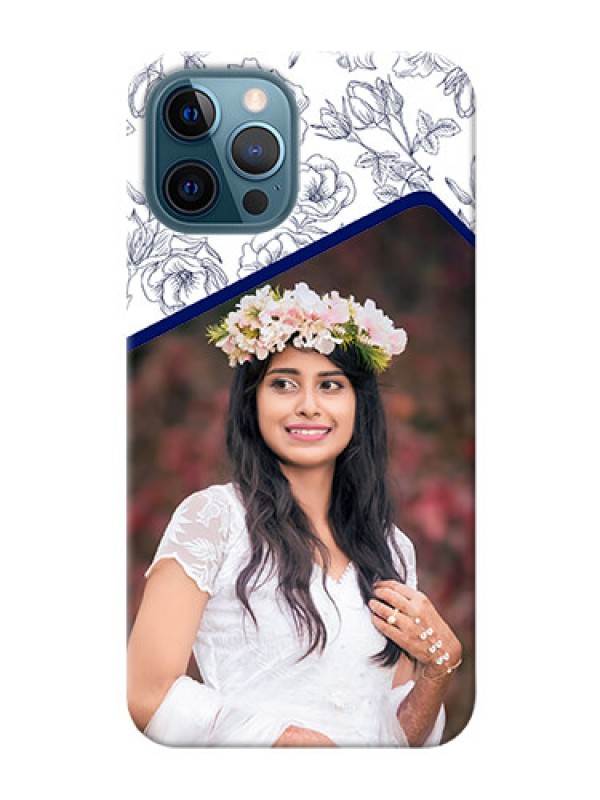 Custom iPhone 12 Pro Phone Cases: Premium Floral Design