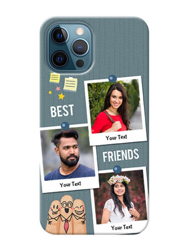 Custom iPhone 12 Pro Mobile Cases: Sticky Frames and Friendship Design