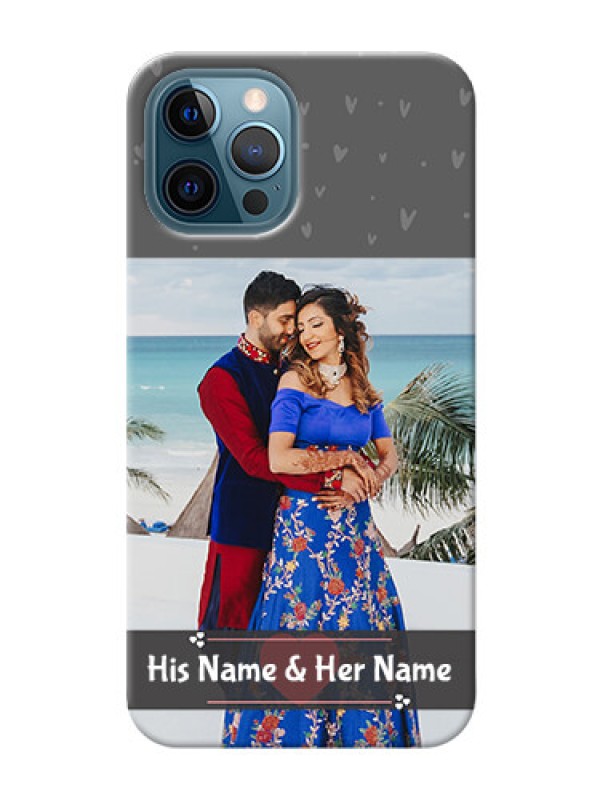 Custom iPhone 12 Pro Mobile Covers: Buy Love Design with Photo Online