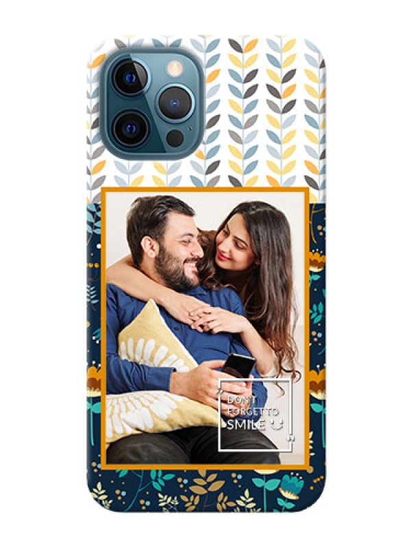 Custom iPhone 12 Pro personalised phone covers: Pattern Design