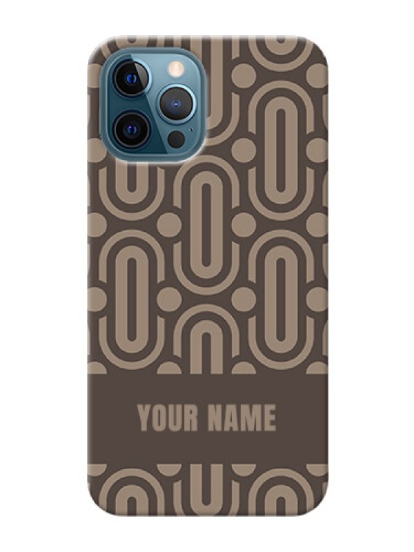Custom iPhone 12 Pro Custom Phone Covers: Captivating Zero Pattern Design