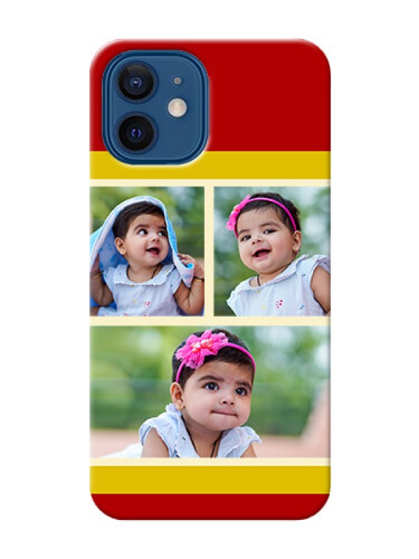 Custom iPhone 12 mobile phone cases: Multiple Pic Upload Design