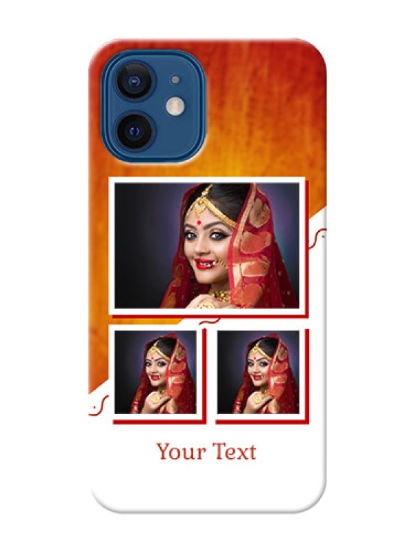 Custom iPhone 12 Personalised Phone Cases: Wedding Memories Design  