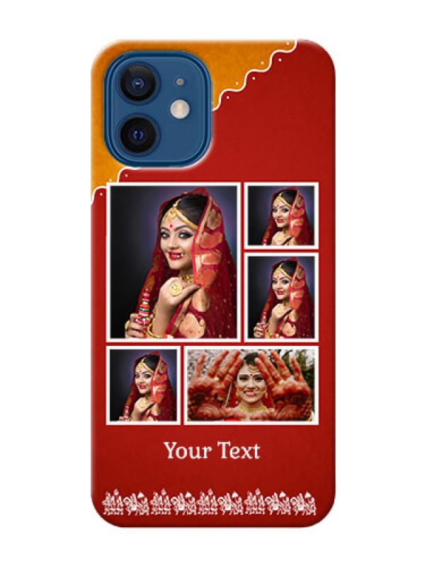Custom iPhone 12 customized phone cases: Wedding Pic Upload Design