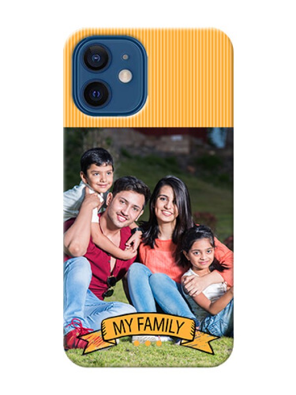 Custom iPhone 12 Personalized Mobile Cases: My Family Design