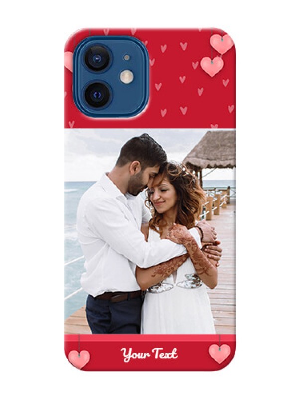 Custom iPhone 12 Mobile Back Covers: Valentines Day Design