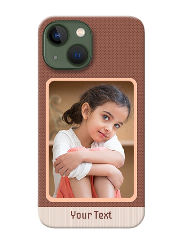 Custom iPhone 13 Mini Phone Covers: Simple Pic Upload Design