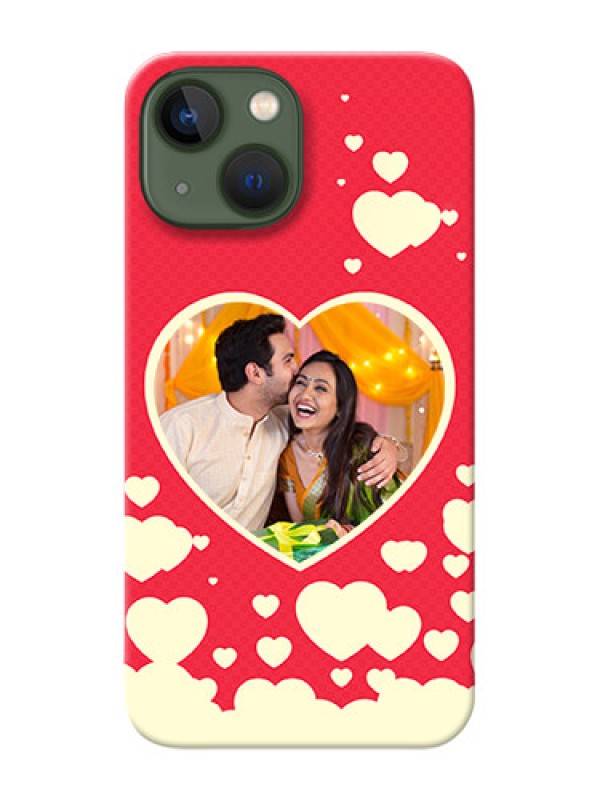 Custom iPhone 13 Mini Phone Cases: Love Symbols Phone Cover Design