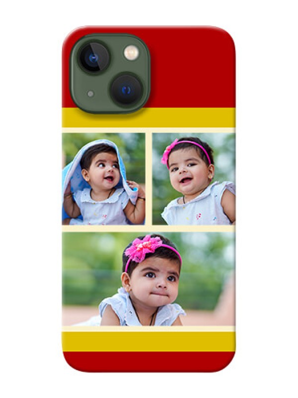 Custom iPhone 13 Mini mobile phone cases: Multiple Pic Upload Design