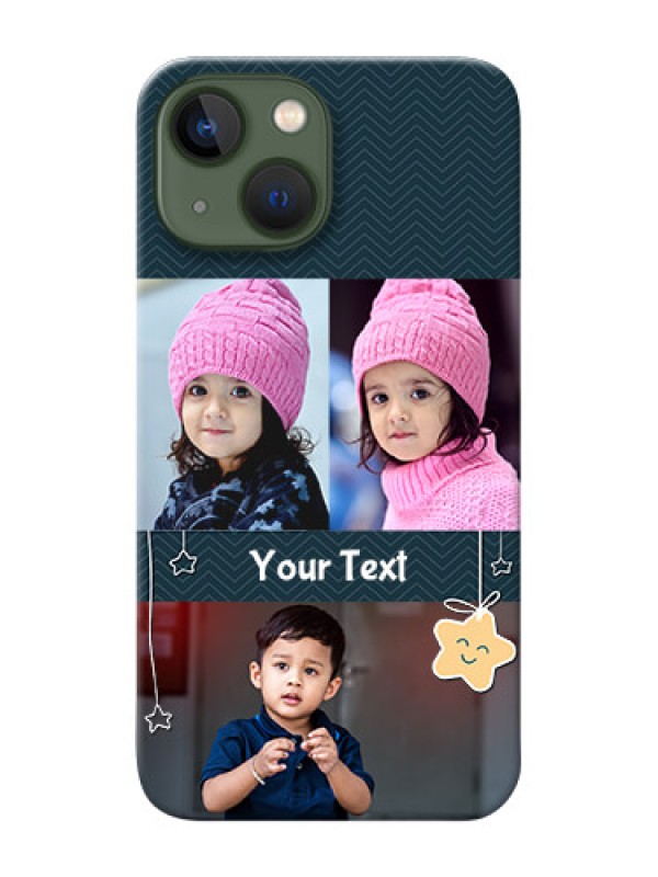 Custom iPhone 13 Mini Mobile Back Covers Online: Hanging Stars Design
