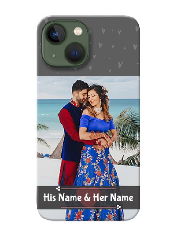 Custom iPhone 13 Mini Mobile Covers: Buy Love Design with Photo Online
