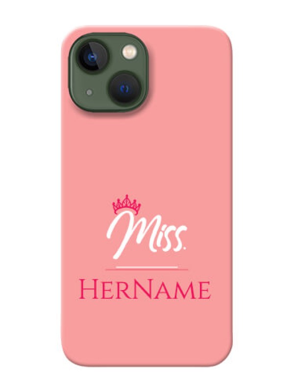 Custom iPhone 13 Mini Custom Phone Case Mrs with Name