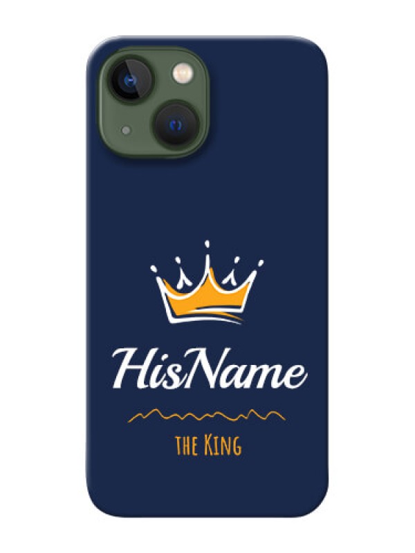 Custom iPhone 13 Mini King Phone Case with Name
