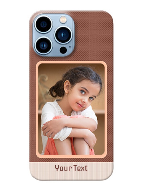 Custom iPhone 13 Pro Max Phone Covers: Simple Pic Upload Design