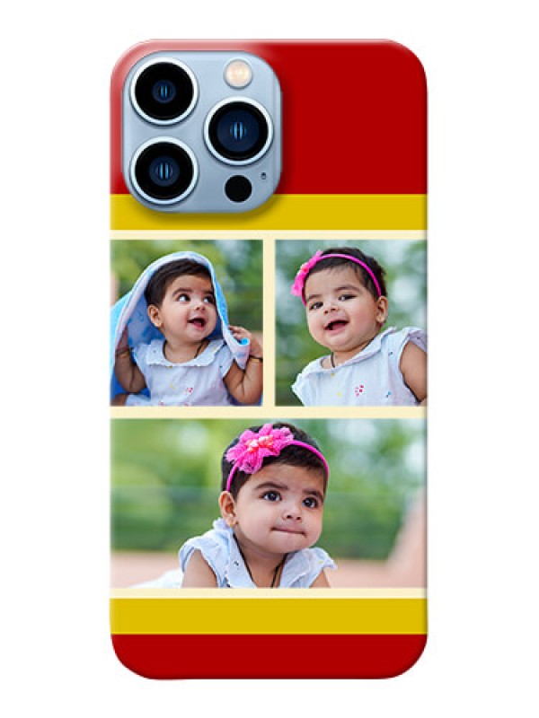 Custom iPhone 13 Pro Max mobile phone cases: Multiple Pic Upload Design