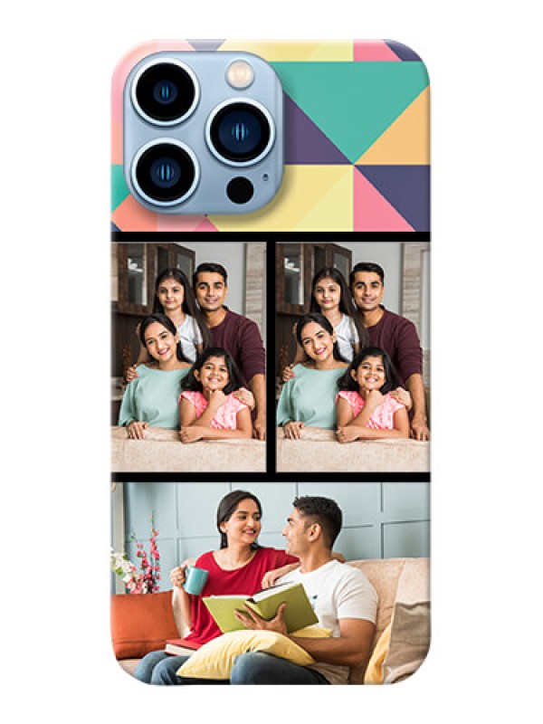 Custom iPhone 13 Pro Max personalised phone covers: Bulk Pic Upload Design