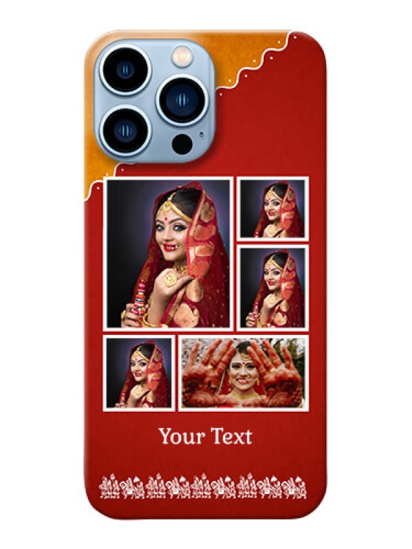 Custom iPhone 13 Pro Max customized phone cases: Wedding Pic Upload Design