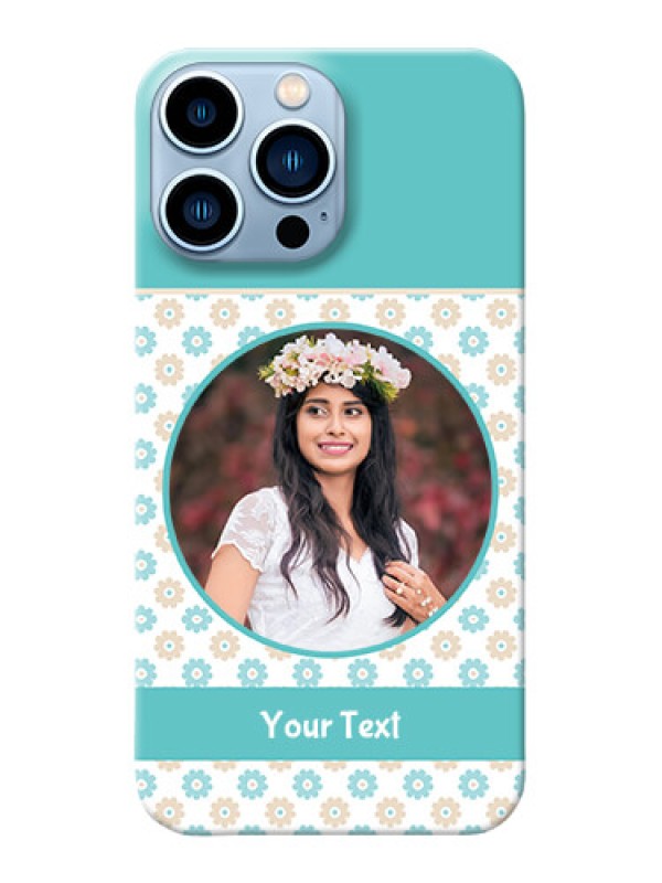 Custom iPhone 13 Pro Max Custom Mobile Back Covers: Beautiful Flowers Design