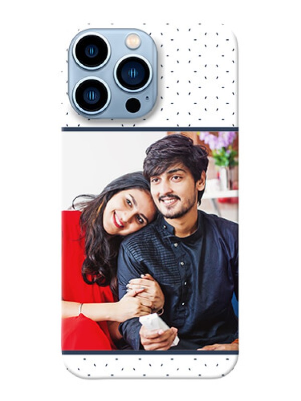 Custom iPhone 13 Pro Max Personalized Phone Cases: Premium Dot Design