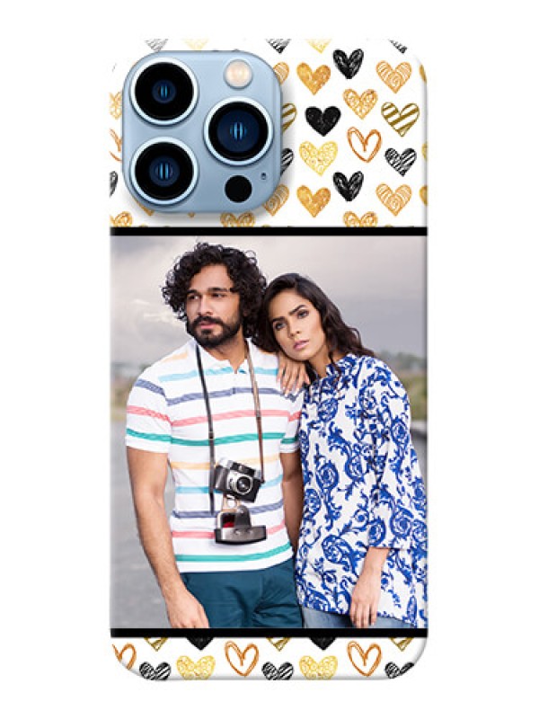 Custom iPhone 13 Pro Max Personalized Mobile Cases: Love Symbol Design