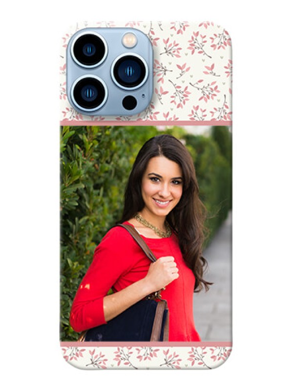 Custom iPhone 13 Pro Max Back Covers: Premium Floral Design