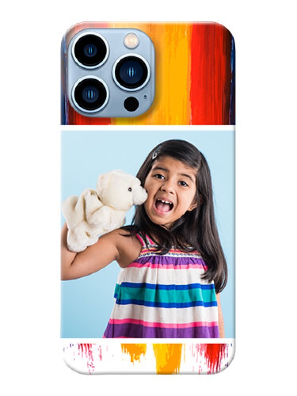Custom iPhone 13 Pro Max custom phone covers: Multi Color Design