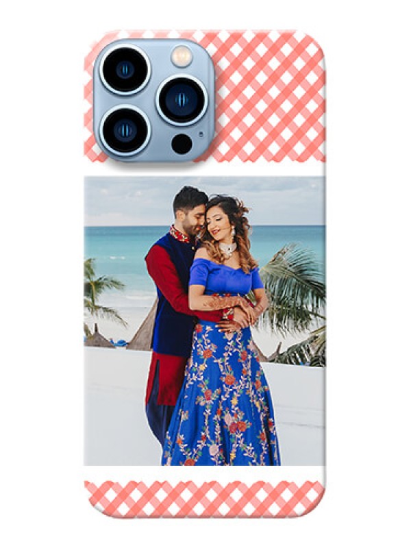 Custom iPhone 13 Pro Max custom mobile cases: Pink Pattern Design