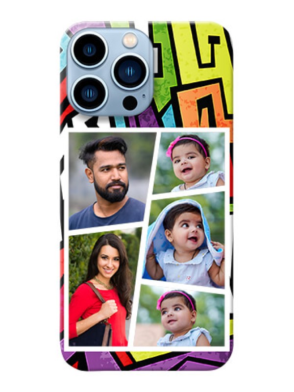 Custom iPhone 13 Pro Max Personalized Mobile Cases: graffiti pattern Design