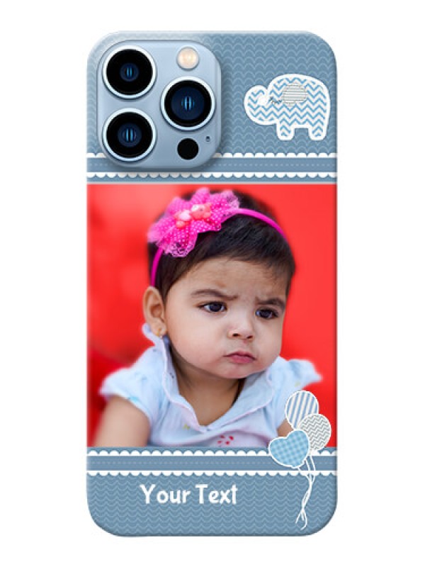 Custom iPhone 13 Pro Max Custom Phone Covers with Kids Pattern Design