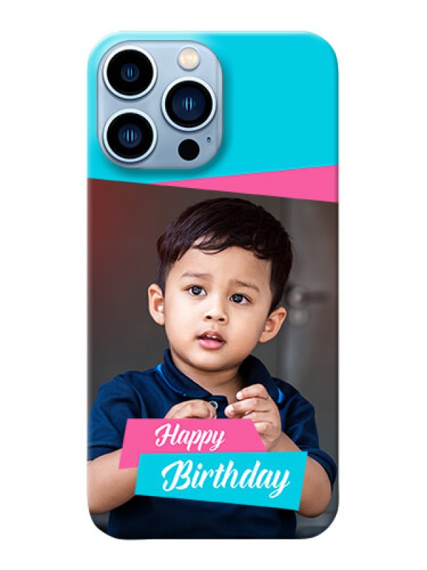 Custom iPhone 13 Pro Max Mobile Covers: Image Holder with 2 Color Design