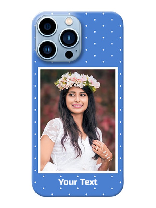 Custom iPhone 13 Pro Max Personalised Phone Cases: polka dots design