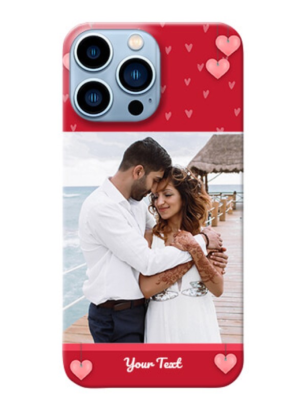 Custom iPhone 13 Pro Max Mobile Back Covers: Valentines Day Design