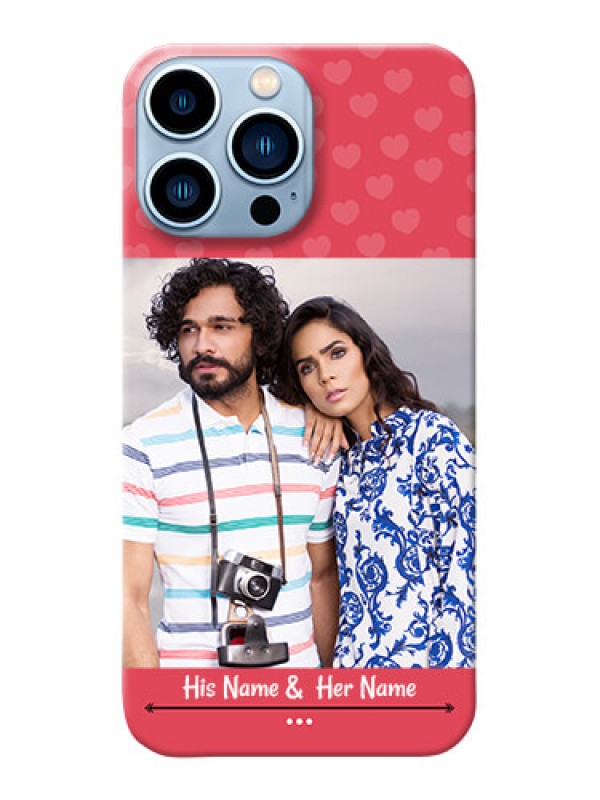Custom iPhone 13 Pro Max Mobile Cases: Simple Love Design