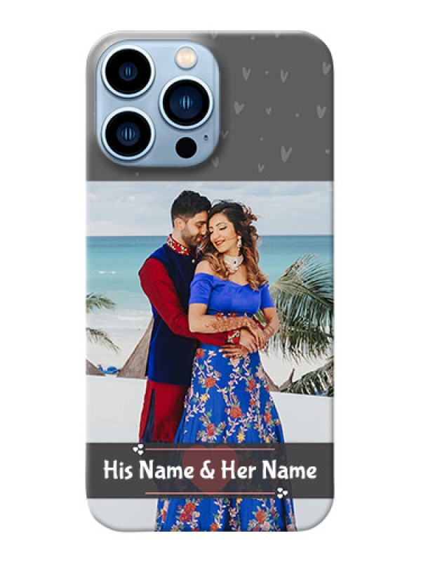 Custom iPhone 13 Pro Max Mobile Covers: Buy Love Design with Photo Online