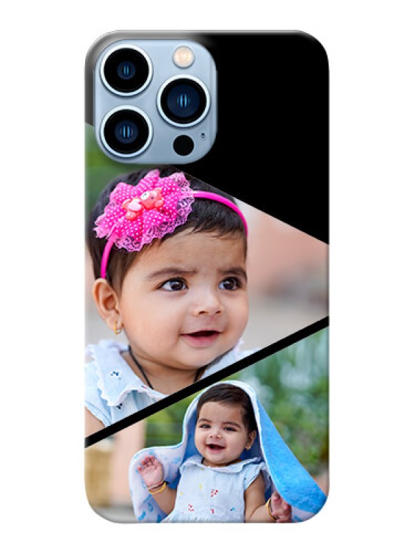 Custom iPhone 13 Pro Max mobile back covers online: Semi Cut Design