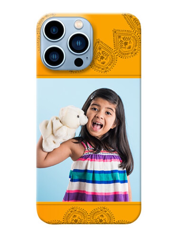 Custom iPhone 13 Pro Max custom mobile back covers: Photo Wedding Design 