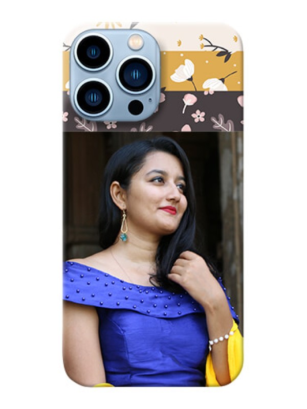 Custom iPhone 13 Pro Max mobile cases online: Stylish Floral Design