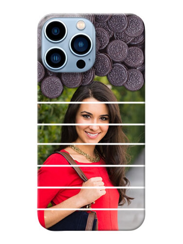 Custom iPhone 13 Pro Max Custom Mobile Covers with Oreo Biscuit Design